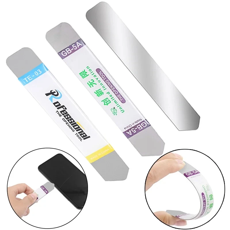 1-6Pcs Metal Flat Soft Blade C - огляд і ціна Phone Opening Tool