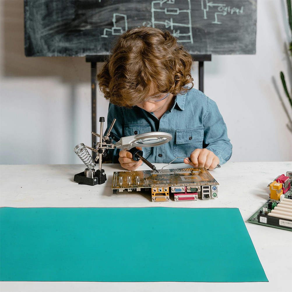Rubber Soldering Mat Roll Anti - огляд і ціна Repair Electronics