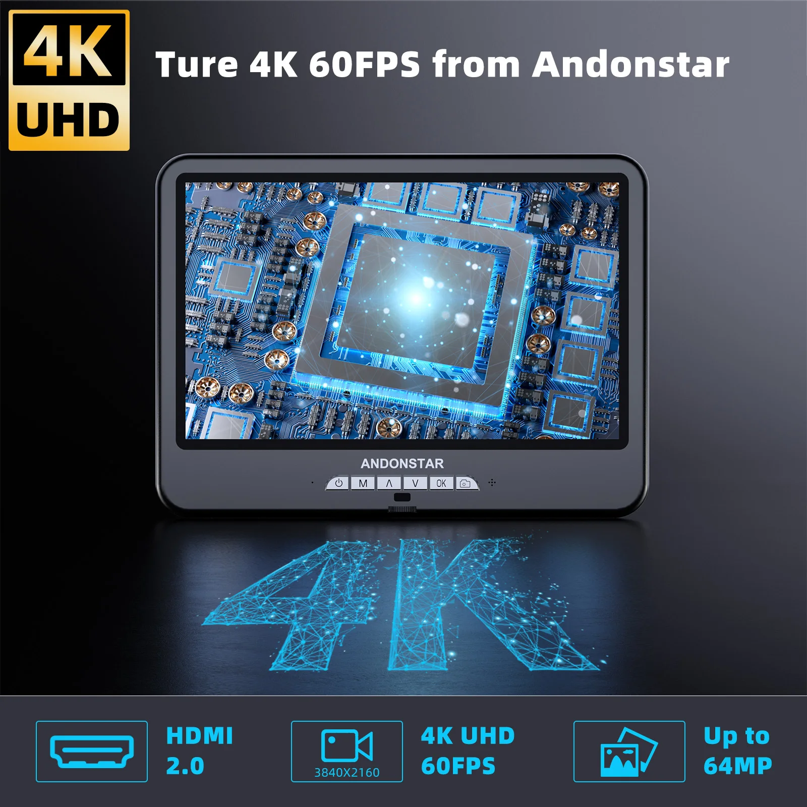 Andonstar AD210S-Pro 4K 60FPS  - огляд і ціна Repair Electronics