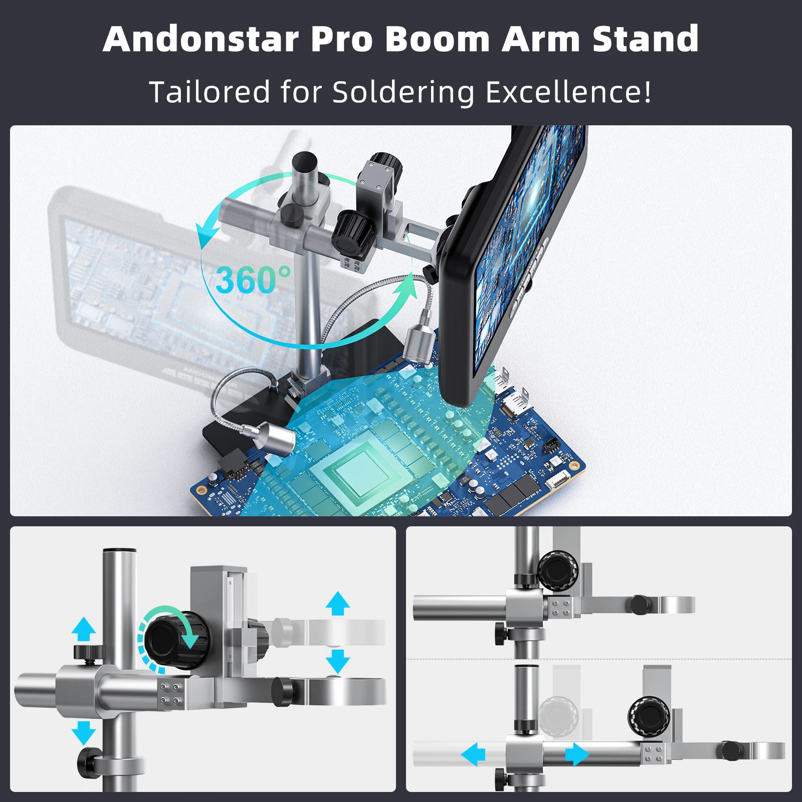 Andonstar AD210S-Pro 4K 60FPS  - огляд і ціна Repair Electronics