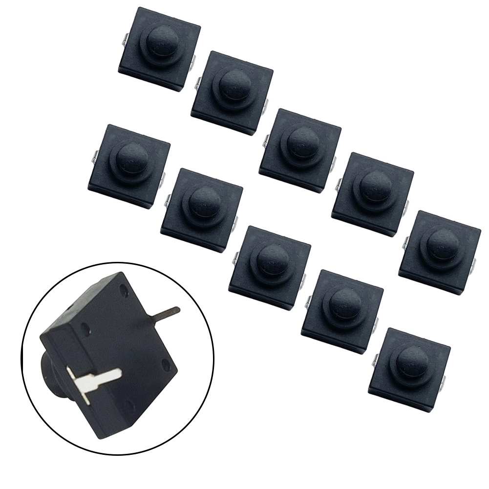 10PCS Flashlight Button Switch - огляд і ціна Electronics Repair Hobby