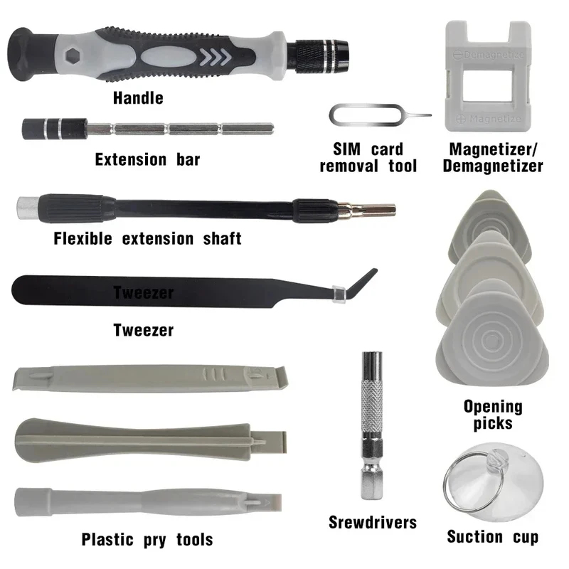 Portable 115in1 Magnetic Screw - огляд і ціна Electronics Repair Business
