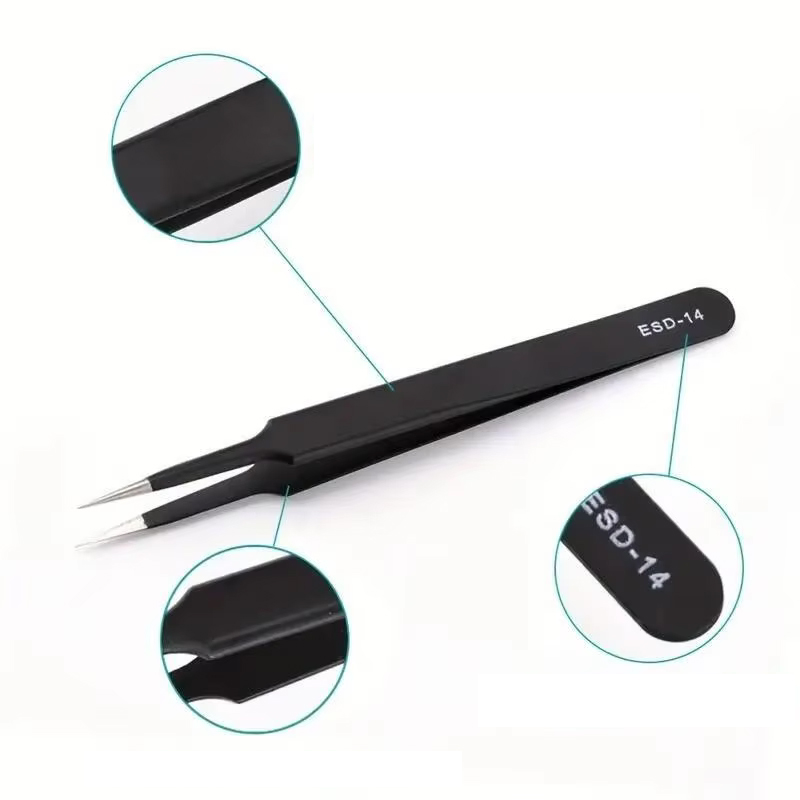 6pcs ESD Anti-Static Stainless - огляд і ціна Electronics Repair Tools
