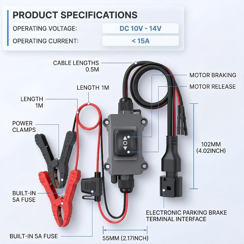 Professional Grade 12V Car EPB - огляд і ціна Electronics Repair Garage