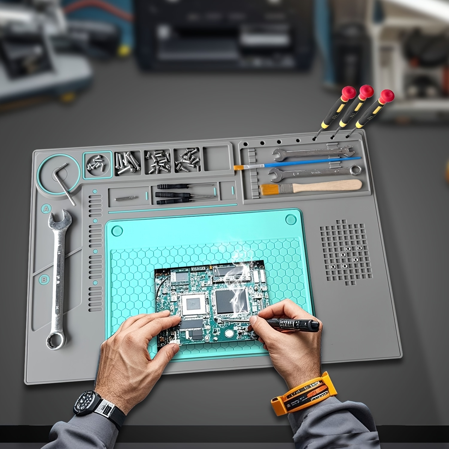 Heat Resistant Solder Mat Insu - огляд і ціна Electronics Repair Business