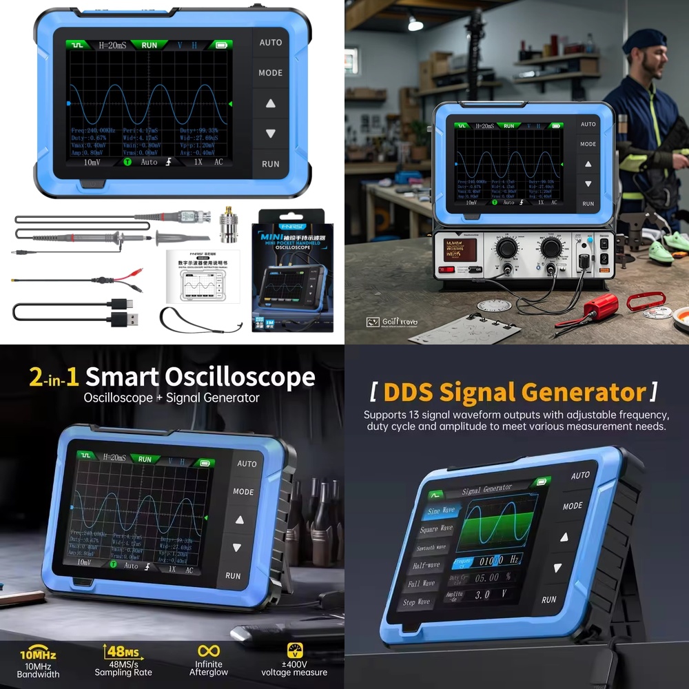 For DSO510 Mini Portable 2 in  - огляд і ціна Repair Electronics
