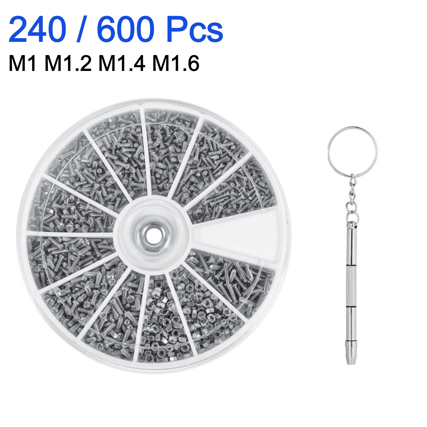 240/600Pcs small screw nut scr - огляд і ціна Electronics Repair Business