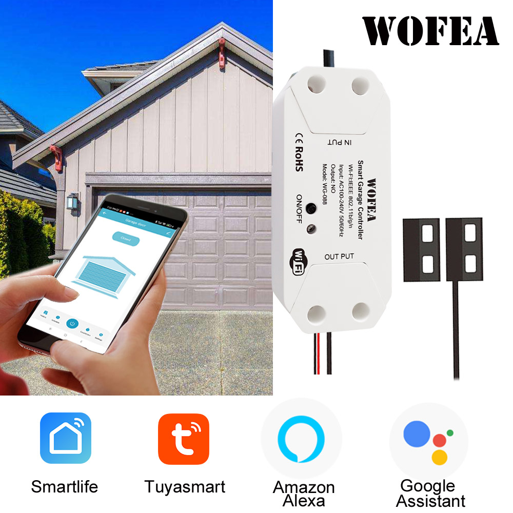 Wofea Tuya Smart WIFI 2.4G Gar - огляд і ціна Phone Opening Tool